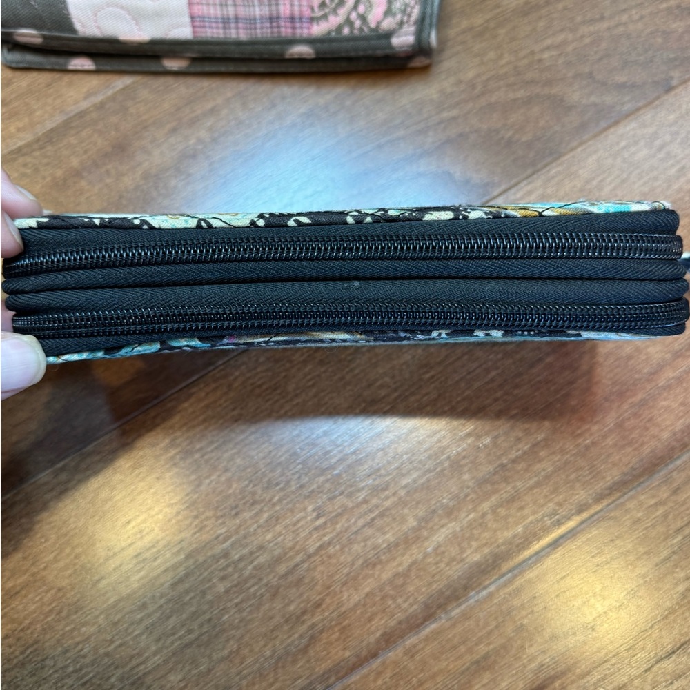 Donna Sharp Patchwork Wallet/Crossbody - Pink And… - image 4